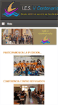 Mobile Screenshot of iesvcentenario.org